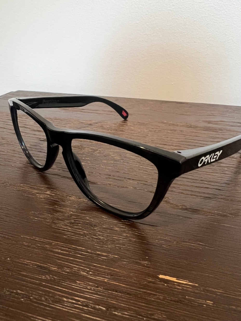 Oakley Frogskins Sunglasses Frames Only Polished Black 55mm 24-306